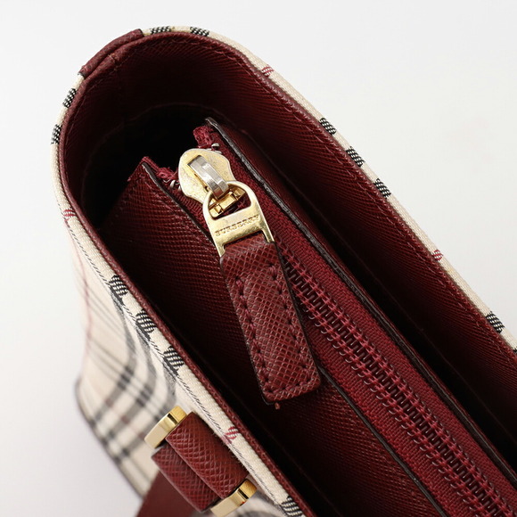 Burberry Canvas Leather Handbag - Picture 5 of 6